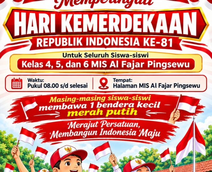 Upacara Peringatan Hari Ulang Tahun ke-81 Kemerdekaan Republik Indonesia.