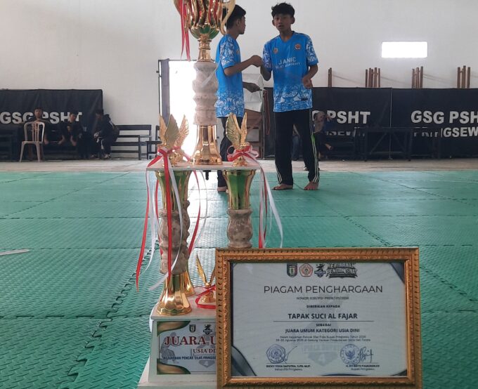 LAPORAN HASIL PERLOMBAAN PRINGSEWU CUP 4 PIALA BUPATIw